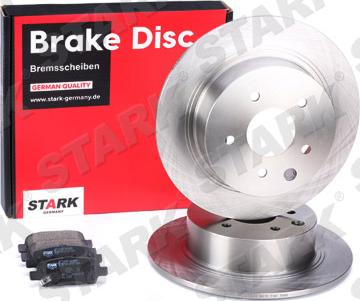 Stark SKBK-1090279 - Brake Set, disc brakes autospares.lv