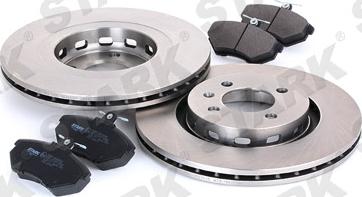 Stark SKBK-1090276 - Brake Set, disc brakes autospares.lv