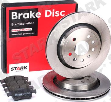 Stark SKBK-1090272 - Brake Set, disc brakes autospares.lv