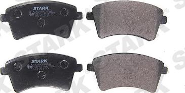 Stark SKBP-0010449 - Brake Pad Set, disc brake autospares.lv