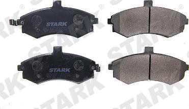 Stark SKBP-0010444 - Brake Pad Set, disc brake autospares.lv