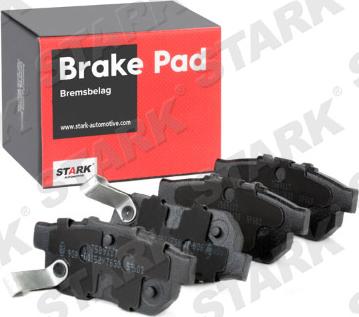 Stark SKBP-0010450 - Brake Pad Set, disc brake autospares.lv