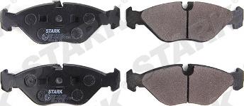 Stark SKBP-0010452 - Brake Pad Set, disc brake autospares.lv