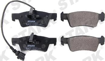 Stark SKBP-0010417 - Brake Pad Set, disc brake autospares.lv