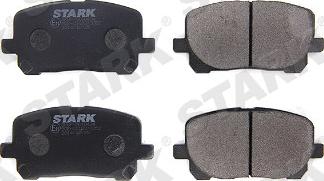 Stark SKBP-0010434 - Brake Pad Set, disc brake autospares.lv