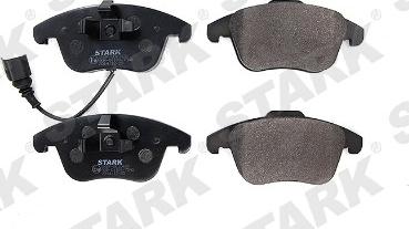 Stark SKBP-0010438 - Brake Pad Set, disc brake autospares.lv