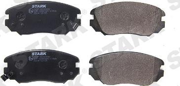 Stark SKBP-0010432 - Brake Pad Set, disc brake autospares.lv