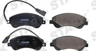 Stark SKBP-0010427 - Brake Pad Set, disc brake autospares.lv