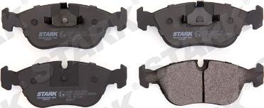 Stark SKBP-0010092 - Brake Pad Set, disc brake autospares.lv