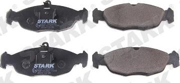 Stark SKBP-0010046 - Brake Pad Set, disc brake autospares.lv