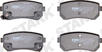 Stark SKBP-0010040 - Brake Pad Set, disc brake autospares.lv