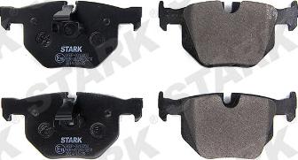 Stark SKBP-0010050 - Brake Pad Set, disc brake autospares.lv