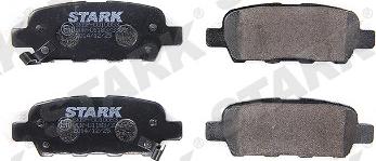 Stark SKBP-0010053 - Brake Pad Set, disc brake autospares.lv