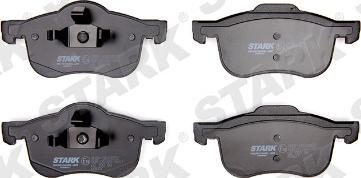 Stark SKBP-0010052 - Brake Pad Set, disc brake autospares.lv