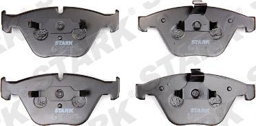 Stark SKBP-0010060 - Brake Pad Set, disc brake autospares.lv