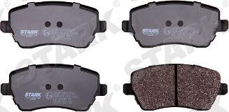 Stark SKBP-0010061 - Brake Pad Set, disc brake autospares.lv