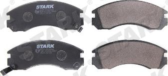 Stark SKBP-0010068 - Brake Pad Set, disc brake autospares.lv