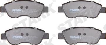 Stark SKBP-0010085 - Brake Pad Set, disc brake autospares.lv