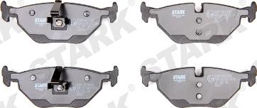 Stark SKBP-0010088 - Brake Pad Set, disc brake autospares.lv