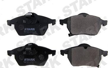 Stark SKBP-0010087 - Brake Pad Set, disc brake autospares.lv