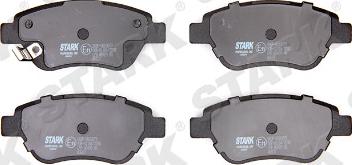 Stark SKBP-0010079 - Brake Pad Set, disc brake autospares.lv