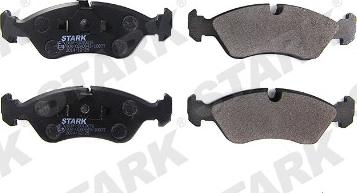 Stark SKBP-0010076 - Brake Pad Set, disc brake autospares.lv