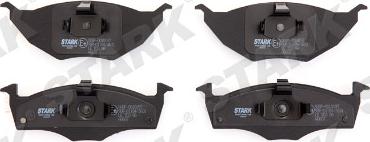 Stark SKBP-0010197 - Brake Pad Set, disc brake autospares.lv