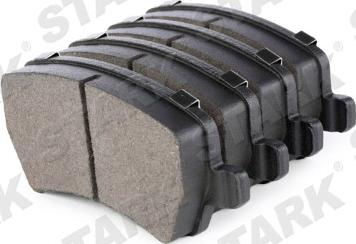 Stark SKBP-0010141 - Brake Pad Set, disc brake autospares.lv