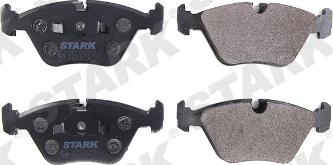 Stark SKBP-0010154 - Brake Pad Set, disc brake autospares.lv