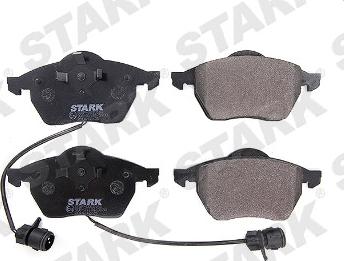 Stark SKBP-0010161 - Brake Pad Set, disc brake autospares.lv