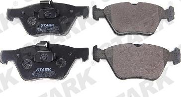Stark SKBP-0010103 - Brake Pad Set, disc brake autospares.lv