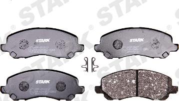 Stark SKBP-0010112 - Brake Pad Set, disc brake autospares.lv