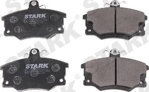 Stark SKBP-0010117 - Brake Pad Set, disc brake autospares.lv