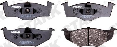 Stark SKBP-0010189 - Brake Pad Set, disc brake autospares.lv