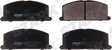 Stark SKBP-0010185 - Brake Pad Set, disc brake autospares.lv