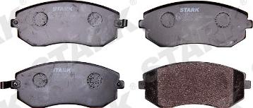 Stark SKBP-0010182 - Brake Pad Set, disc brake autospares.lv