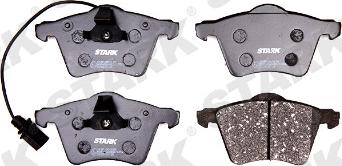 Stark SKBP-0010130 - Brake Pad Set, disc brake autospares.lv