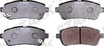 Stark SKBP-0010129 - Brake Pad Set, disc brake autospares.lv