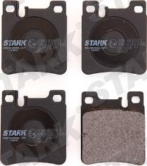 Stark SKBP-0010121 - Brake Pad Set, disc brake autospares.lv