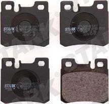 Stark SKBP-0010171 - Brake Pad Set, disc brake autospares.lv