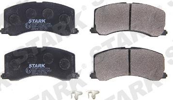 Stark SKBP-0010394 - Brake Pad Set, disc brake autospares.lv