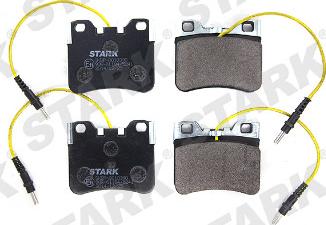 Stark SKBP-0010390 - Brake Pad Set, disc brake autospares.lv