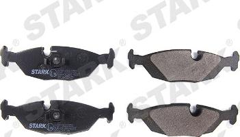 Stark SKBP-0010350 - Brake Pad Set, disc brake autospares.lv