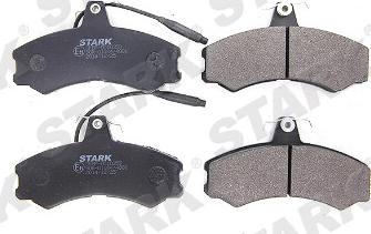 Stark SKBP-0010353 - Brake Pad Set, disc brake autospares.lv