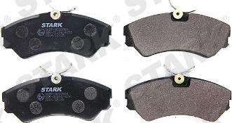 Stark SKBP-0010364 - Brake Pad Set, disc brake autospares.lv