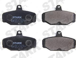 Stark SKBP-0010381 - Brake Pad Set, disc brake autospares.lv