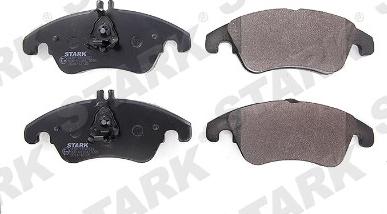 Stark SKBP-0010331 - Brake Pad Set, disc brake autospares.lv