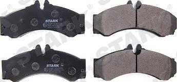 Stark SKBP-0010338 - Brake Pad Set, disc brake autospares.lv