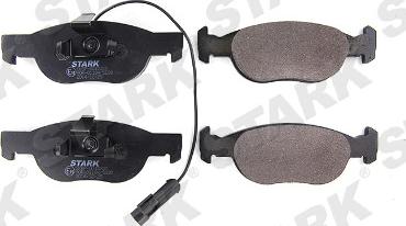 Stark SKBP-0010337 - Brake Pad Set, disc brake autospares.lv