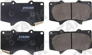 Stark SKBP-0010379 - Brake Pad Set, disc brake autospares.lv